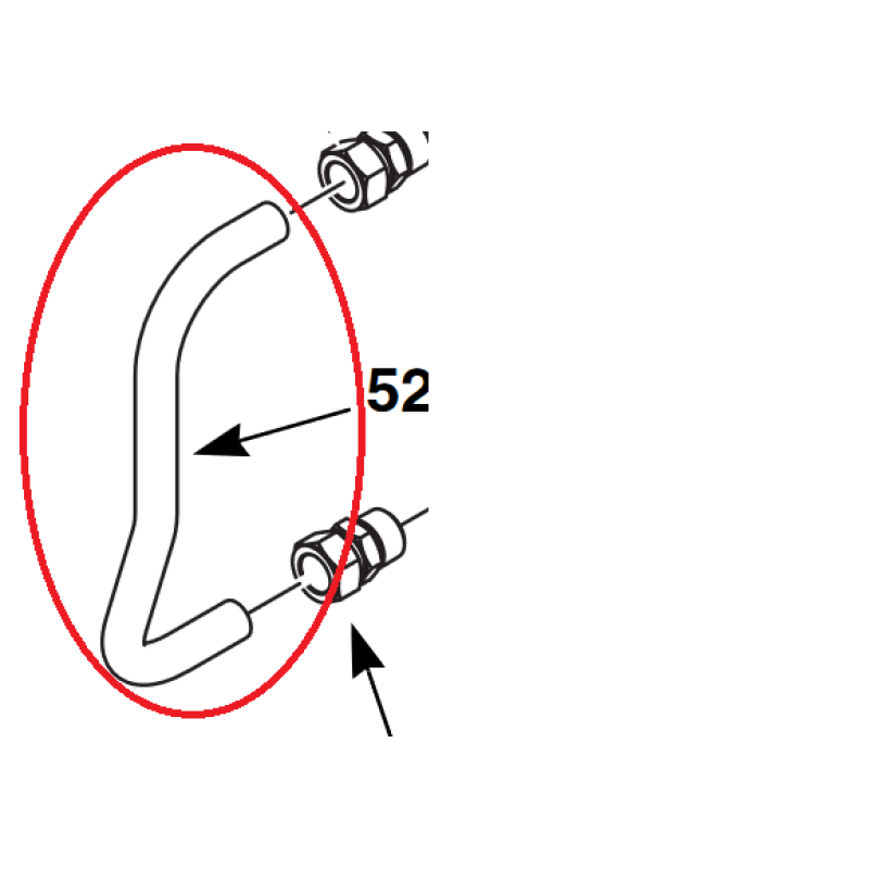 TUBE, TURBO WATER SUPPLY